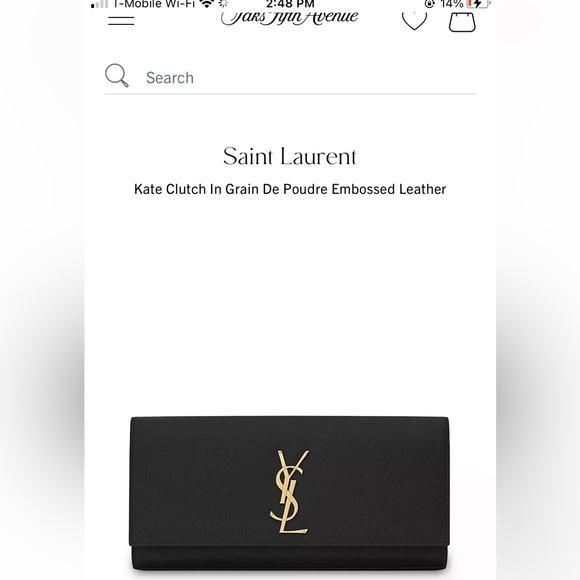 YSL clutch 🖤 - Picture 2 of 10